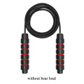 2021 Hot Amazon Adult Battle Weighted Bearing Rubber PP Cordless Speed Jump Skipping Rope